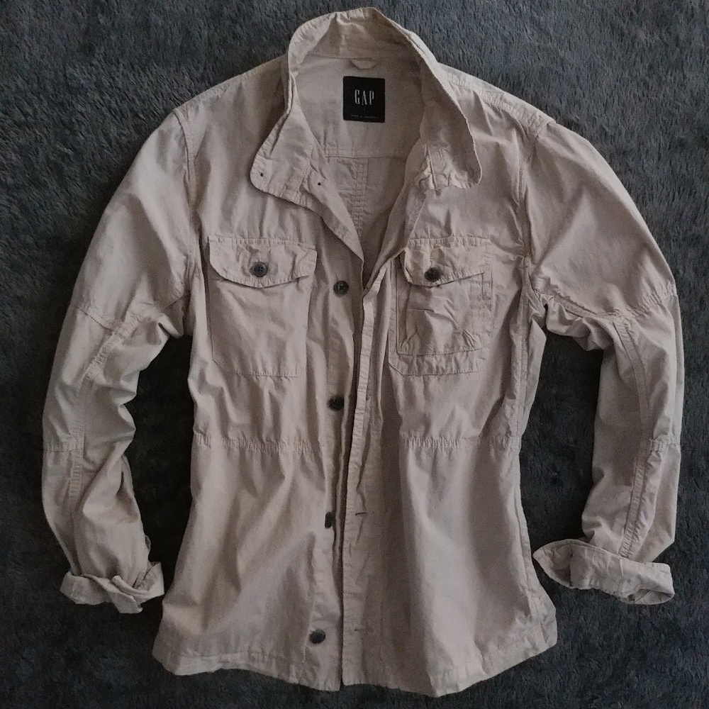 COPY - GAP Khaki Shirt Jacket